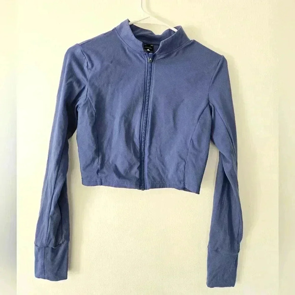 Balance Athletica Blue Jacket, Size Medium - Picture 2 of 9